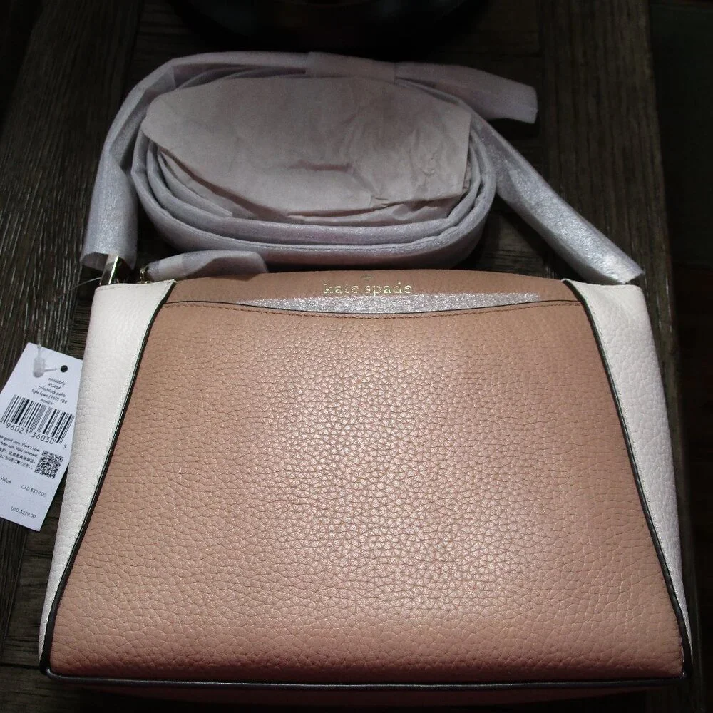 Kate Spade Crossbody in Light Fawn Multi NWT - Picture 2 of 10